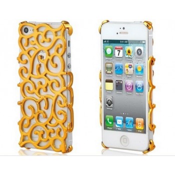 Iphone 5/5S/SE dėklas auksinis korys